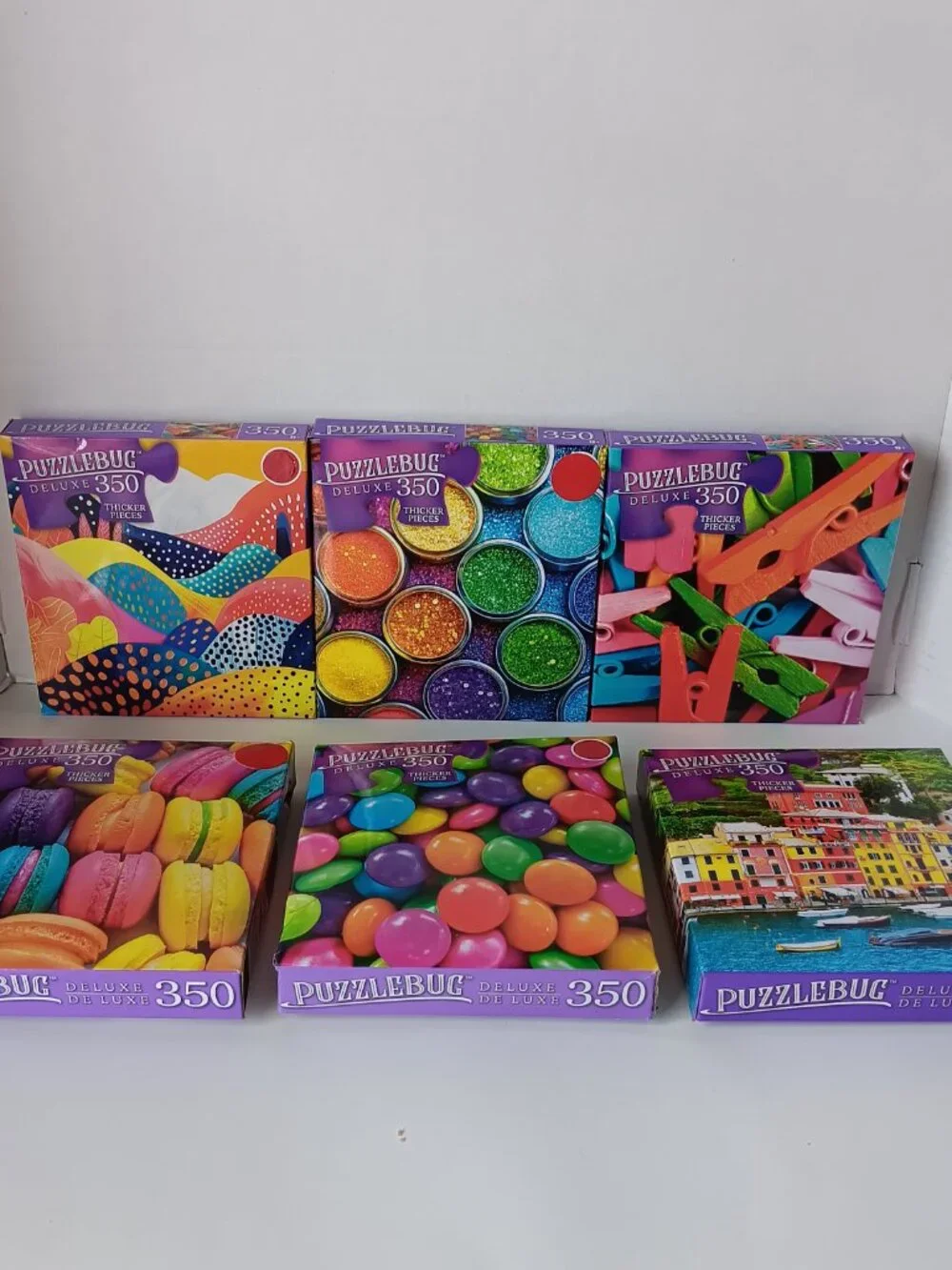 Six Pack - Puzzle Bug 350 Piece Jigsaw Puzzles